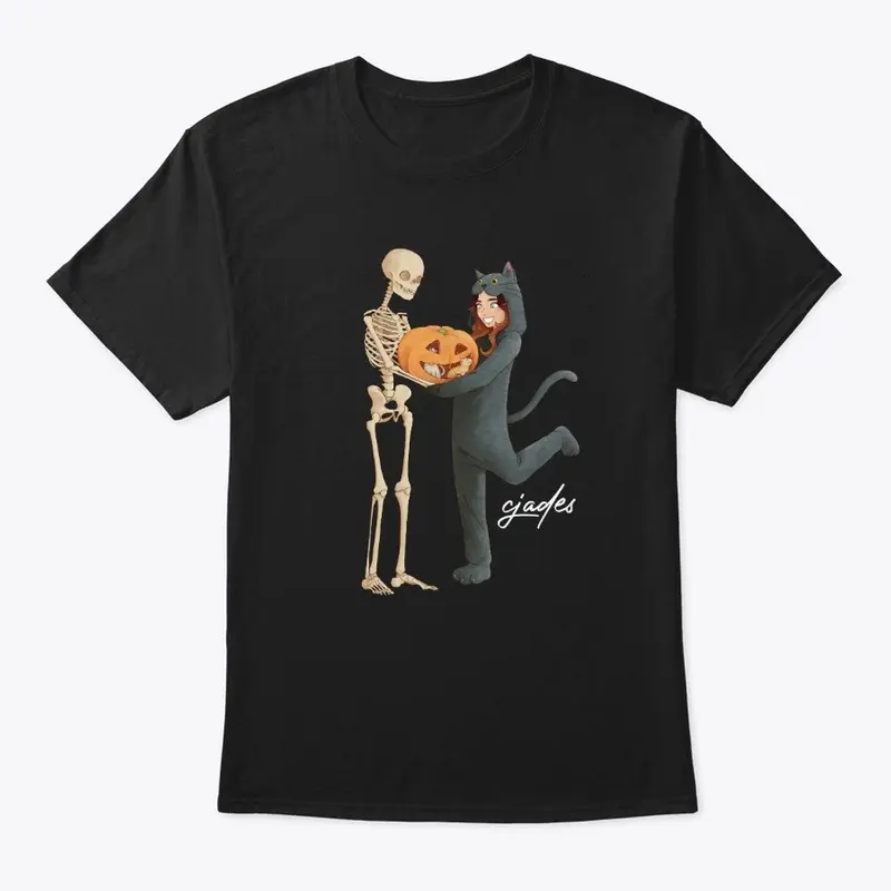 halloween tshirt (white font)