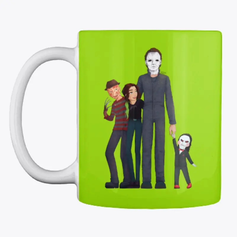 family portrait mug