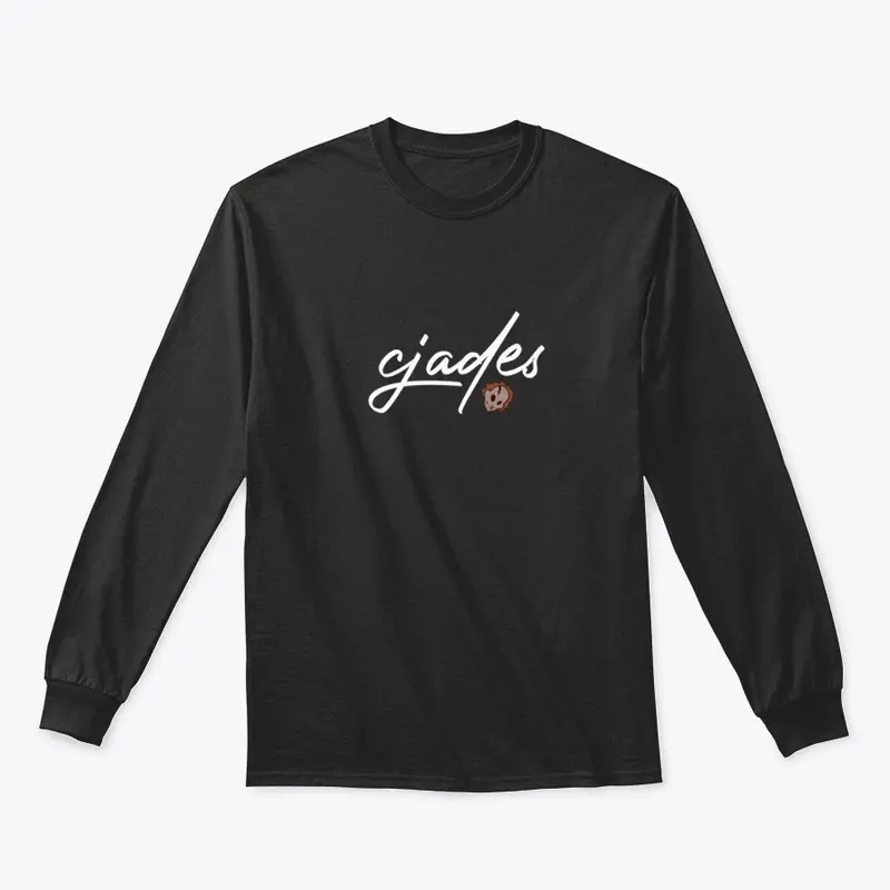 cjades mikey long sleeve (white font)