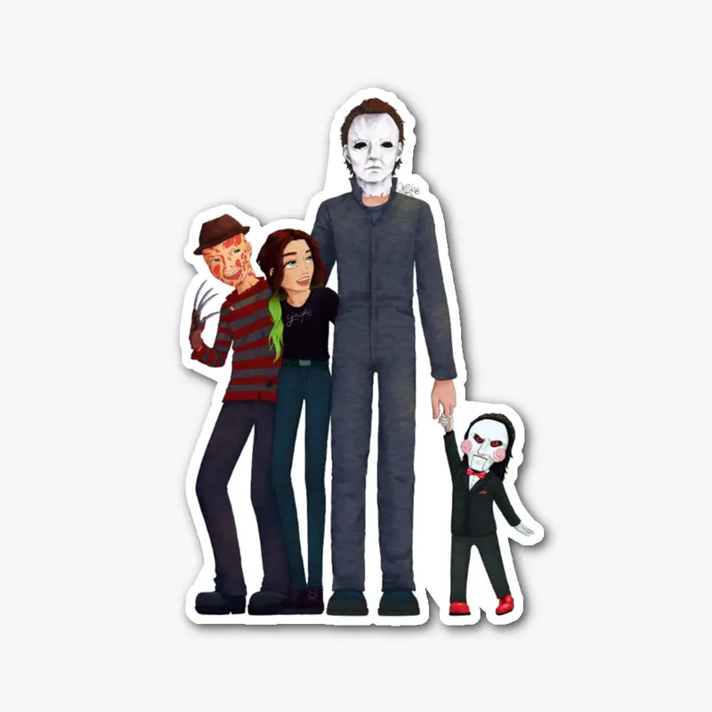 family portrait sticker