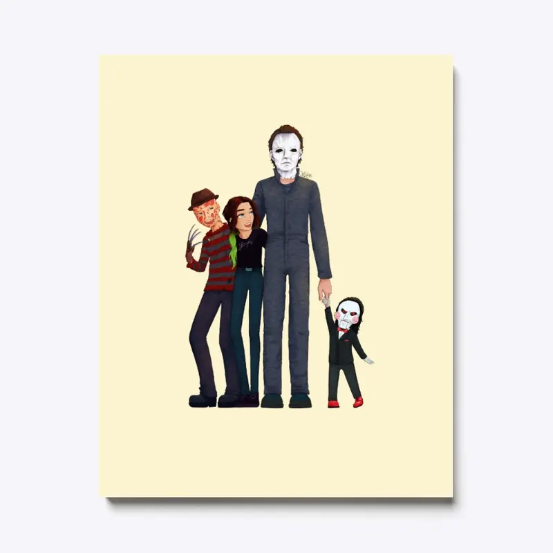 family portrait canvas